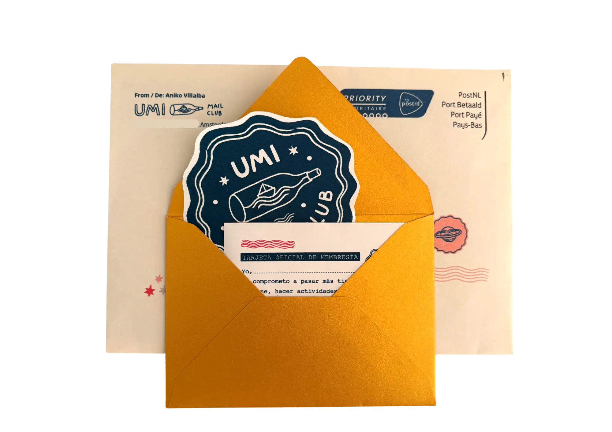 Umi mail club - Set 2026 completo (10 cartas)