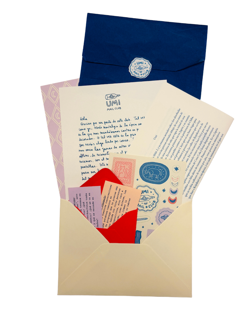 Umi mail club - Set 2026 completo (10 cartas)
